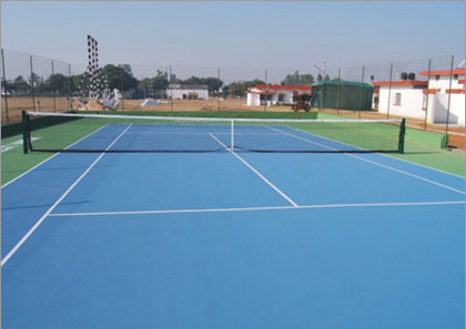 Outdoor Synthetic Sports Flooring